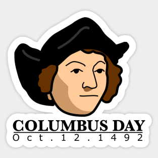 Columbus 1492 Sticker